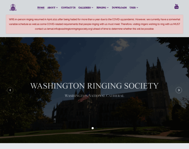 Washingtonringingsociety.org thumbnail