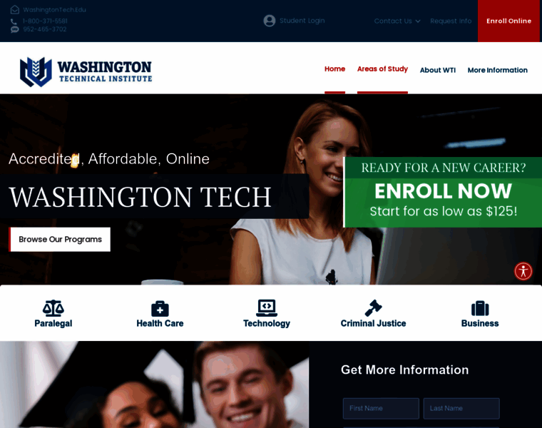 Washingtontech.edu thumbnail