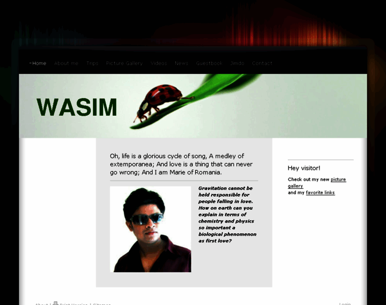 Wasim.jimdo.com thumbnail