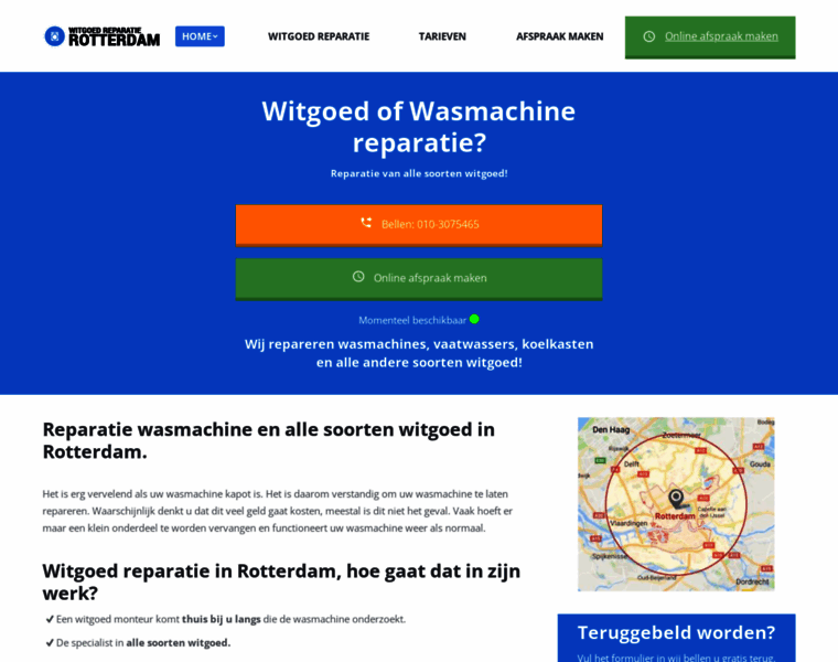 Wasmachinerotterdam.nl thumbnail