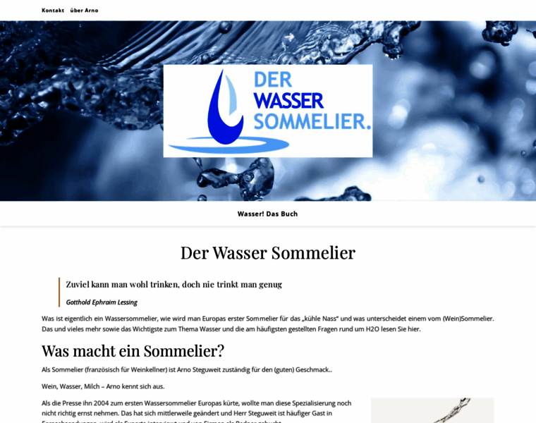 Wasser-sommelier.de thumbnail