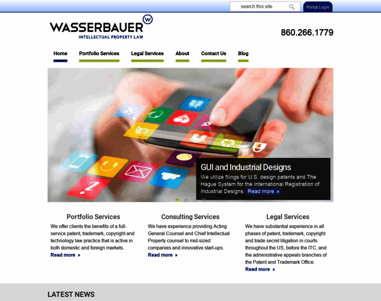 Wasserbauerlaw.com thumbnail
