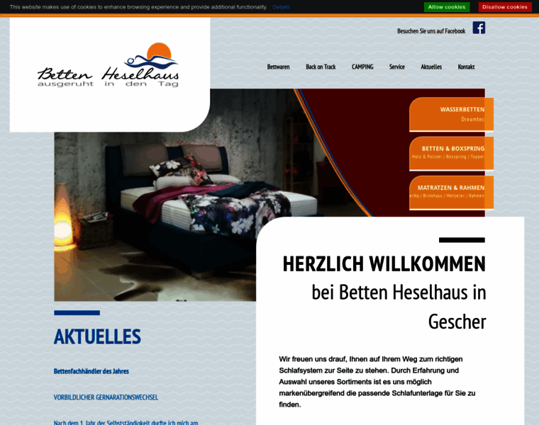 Wasserbetten-heselhaus.de thumbnail Wasserbetten-heselhaus.de thumbnail
