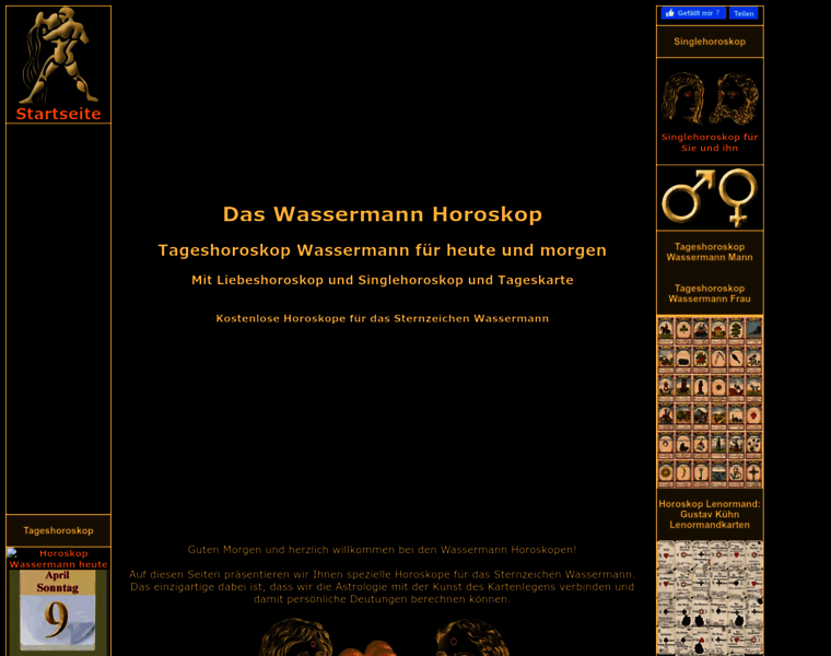 Wassermann-horoskop.com thumbnail