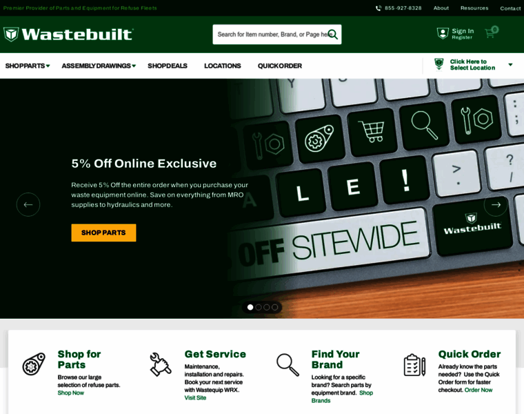 Wastebuilt.com thumbnail
