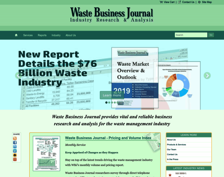 Wastebusinessjournal.com thumbnail