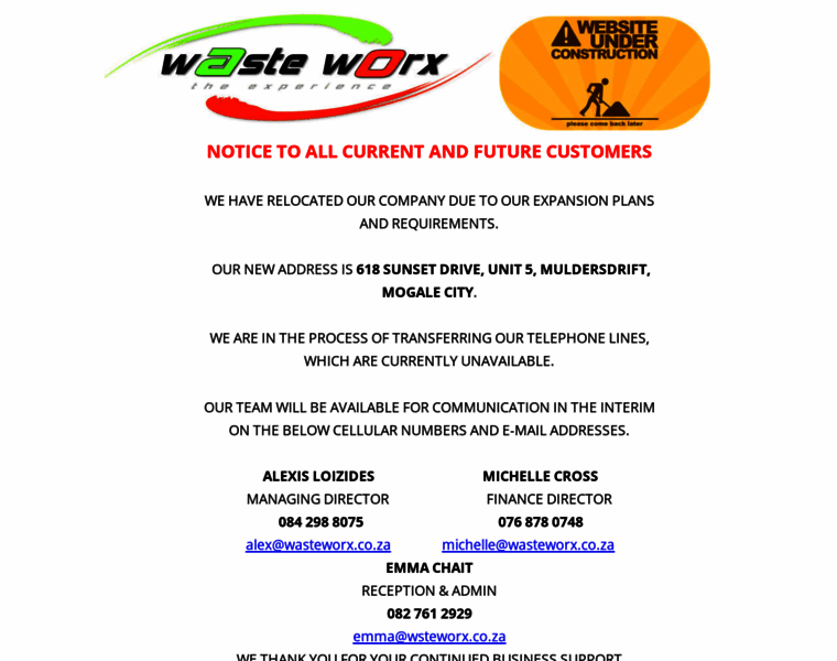 Wasteworx.co.za thumbnail