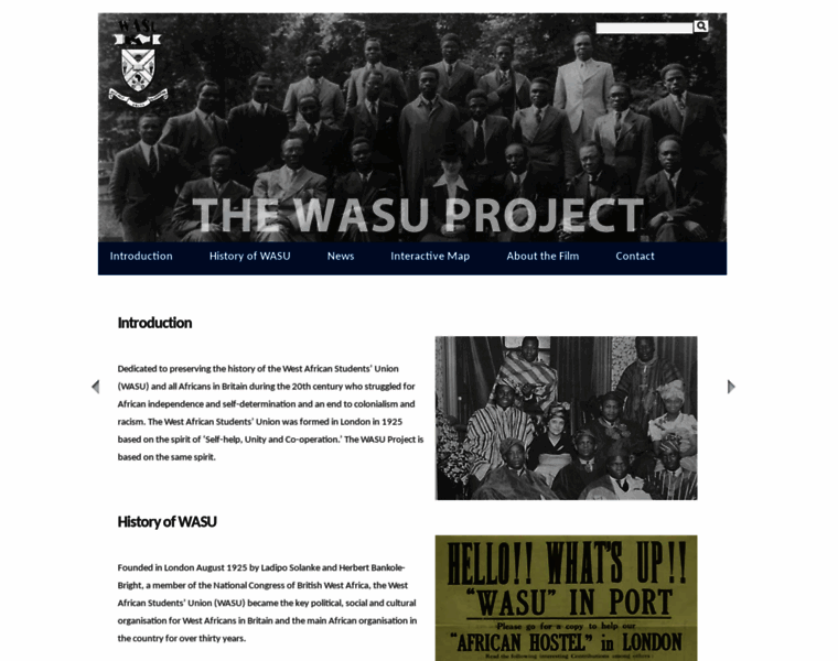 Wasuproject.org.uk thumbnail