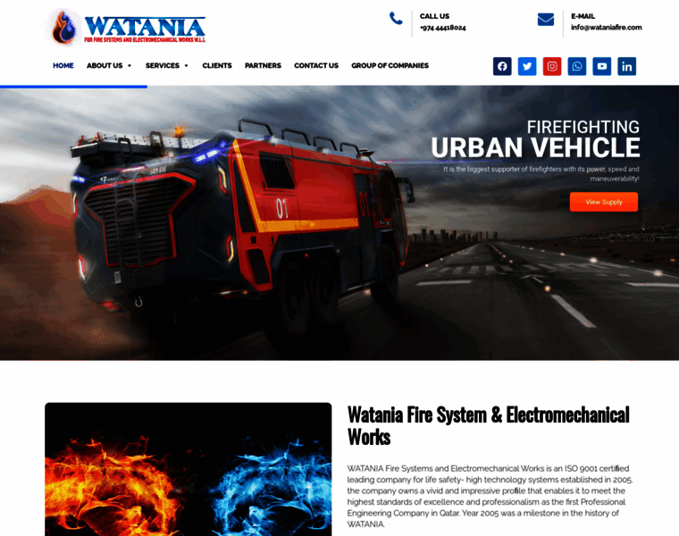 Wataniafire.com thumbnail