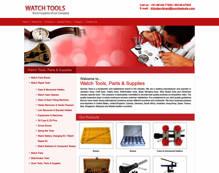 Watch-tools-india.com thumbnail