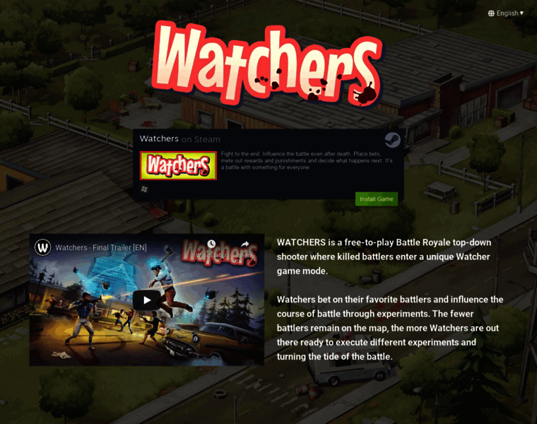 Watchers-game.com thumbnail