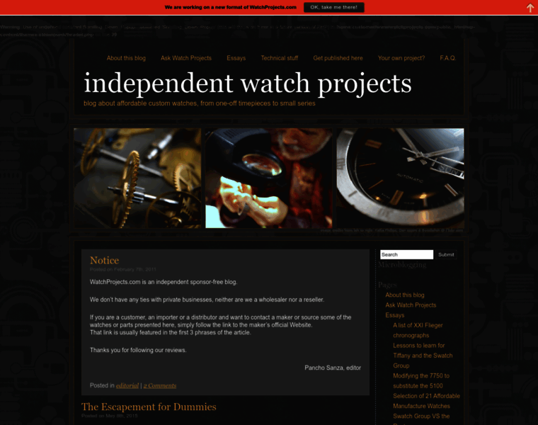 Watchprojects.com thumbnail