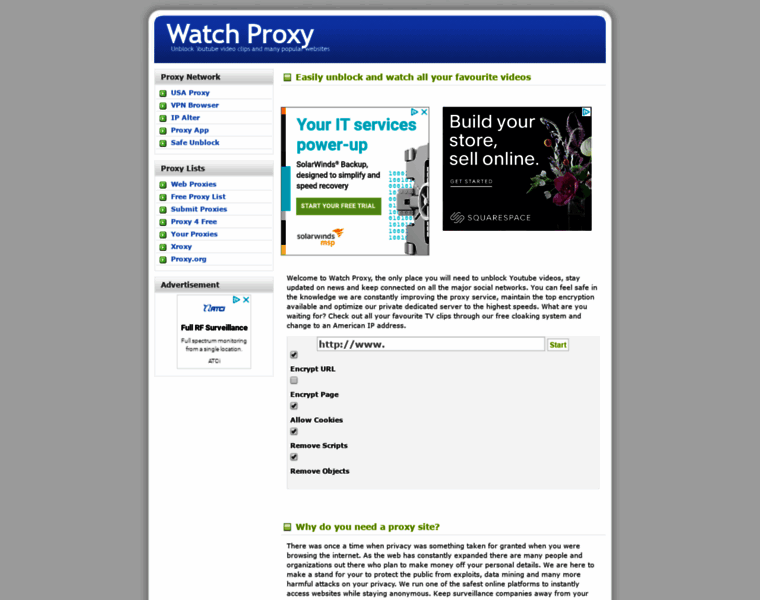 Watchproxy.com thumbnail