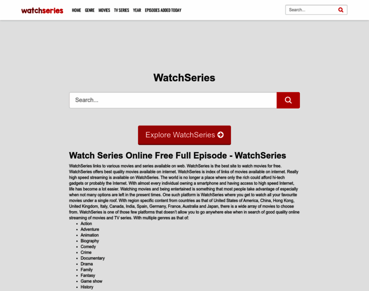 Watchseriesproject.com thumbnail