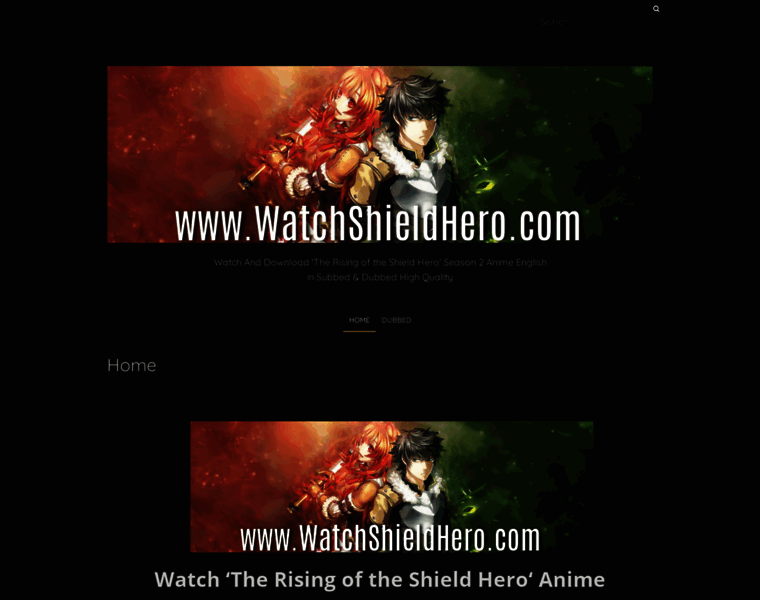 Watchshieldhero.com thumbnail