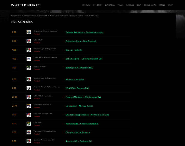 Watchsports.sbs thumbnail