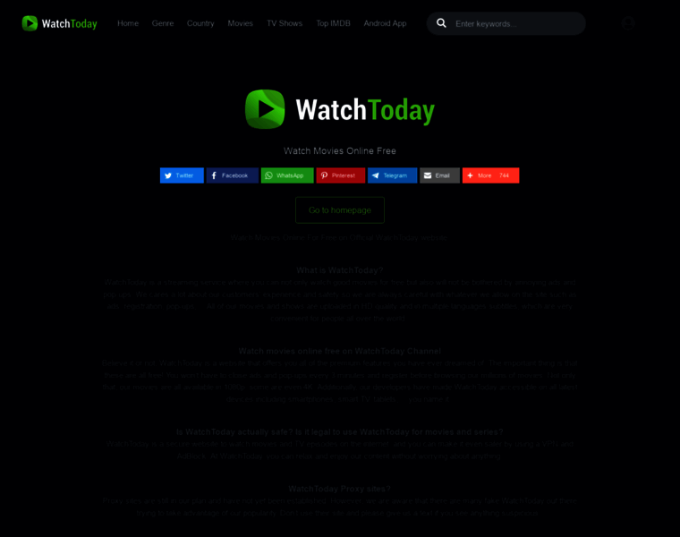 Watchtoday.tv thumbnail Watchtoday.tv thumbnail