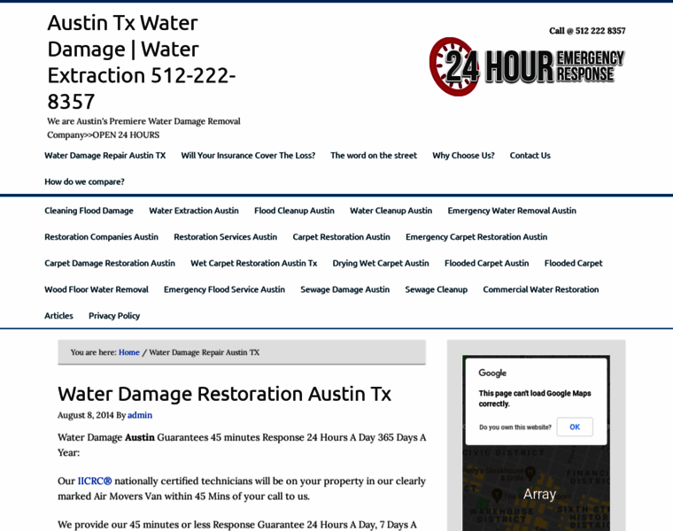 Water-damage-austin.us thumbnail