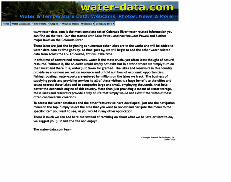 Water-data.com thumbnail