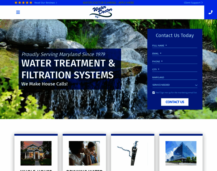 Water-doctor.com thumbnail