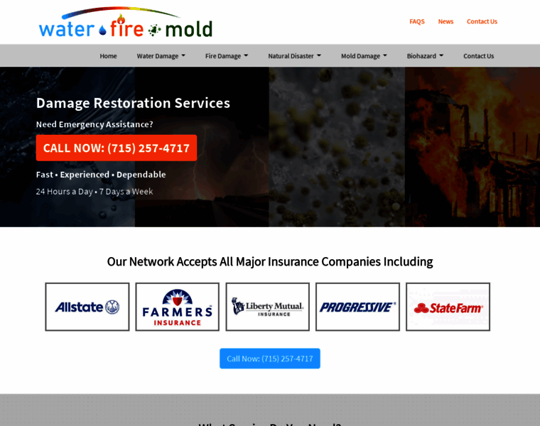 Water-fire-mold-restoration.com thumbnail