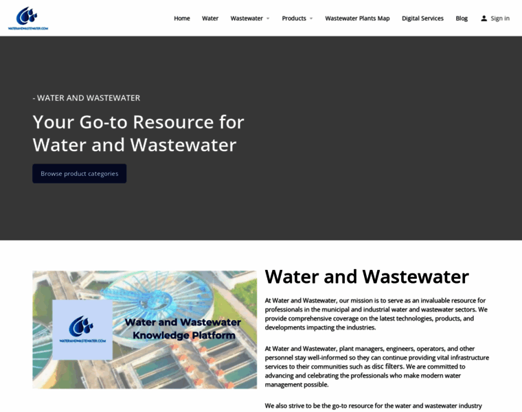 Waterandwastewater.com thumbnail