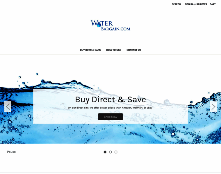 Waterbargain.com thumbnail