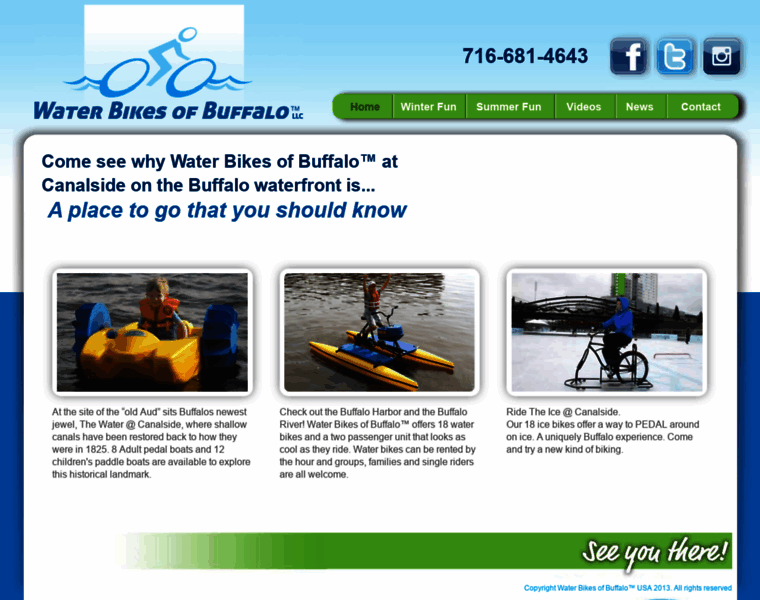 Waterbikesofbuffalo.com thumbnail