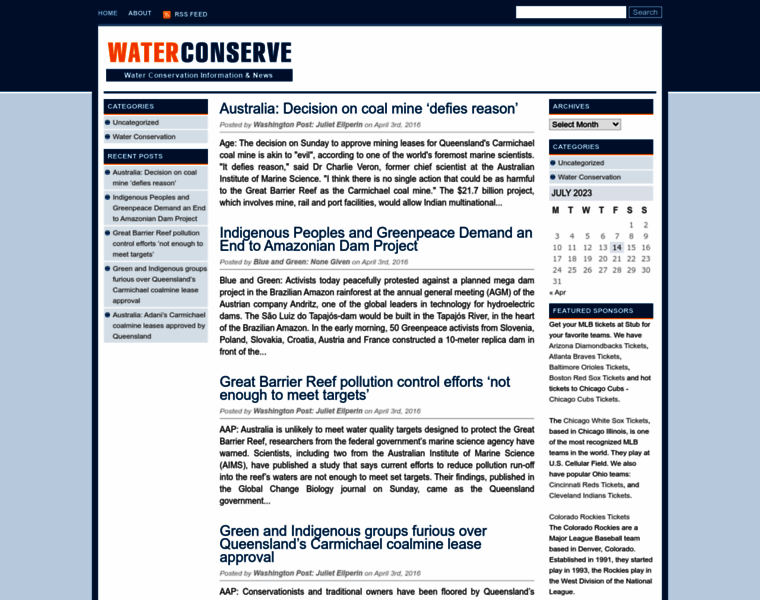 Waterconserve.info thumbnail