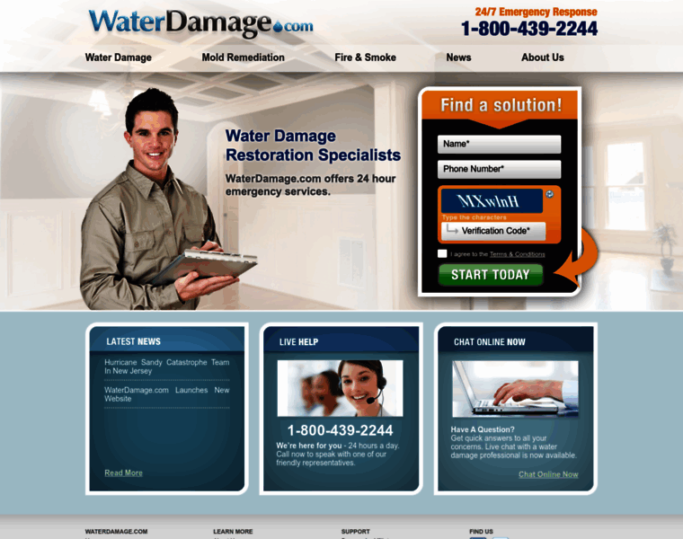 Waterdamage.com thumbnail