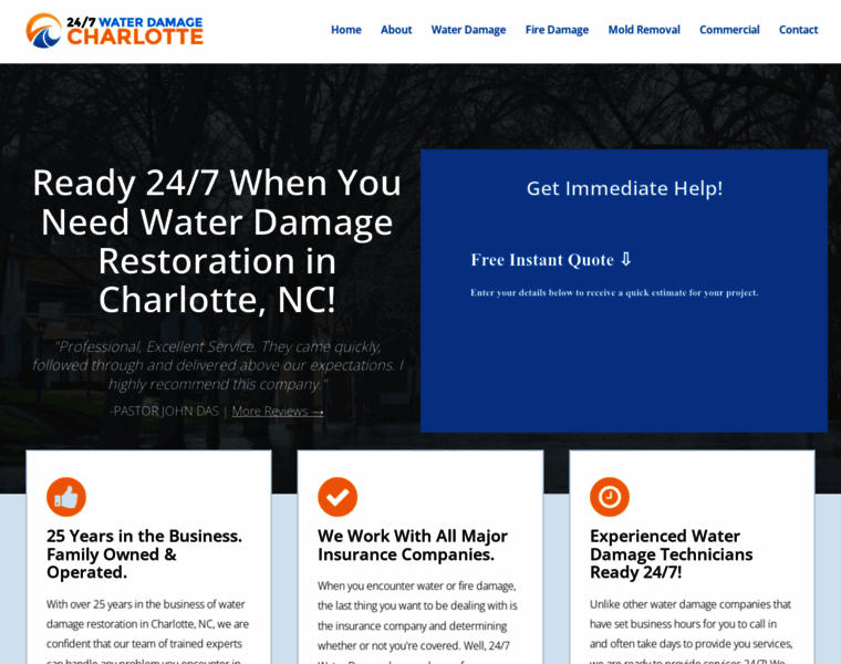 Waterdamage247.com thumbnail