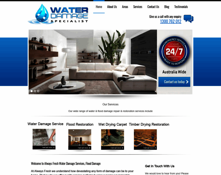 Waterdamagespecialist.com.au thumbnail