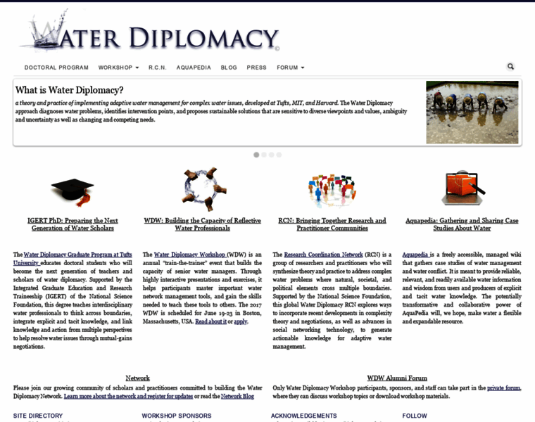 Waterdiplomacy.org thumbnail