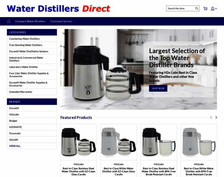 Waterdistillersdirect.co.uk thumbnail