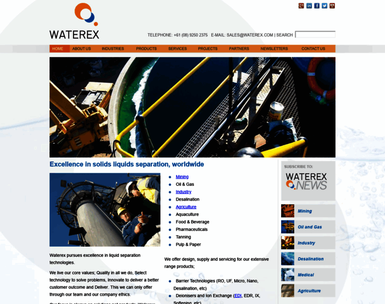 Waterex.com thumbnail