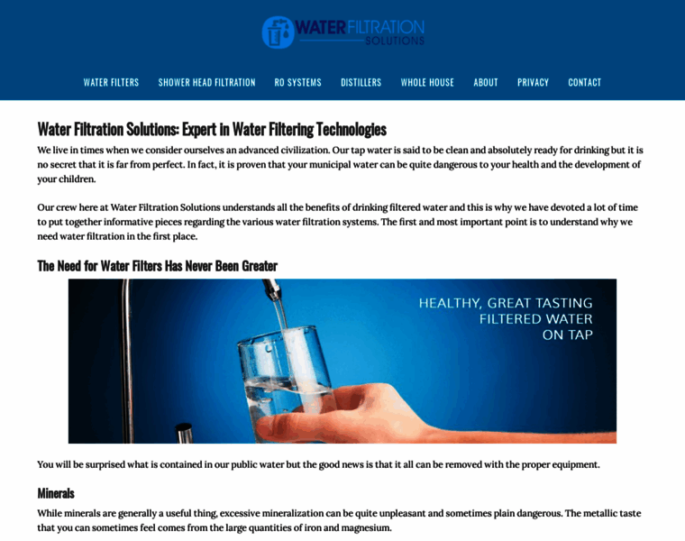 Waterfiltration.solutions thumbnail