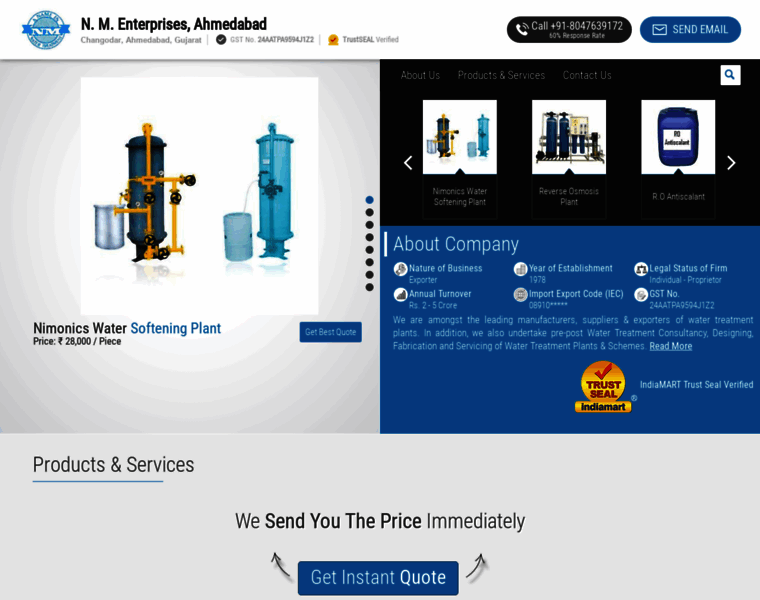 Waterfiltrationplant.co.in thumbnail