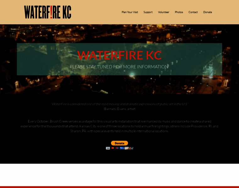 Waterfirekc.com thumbnail
