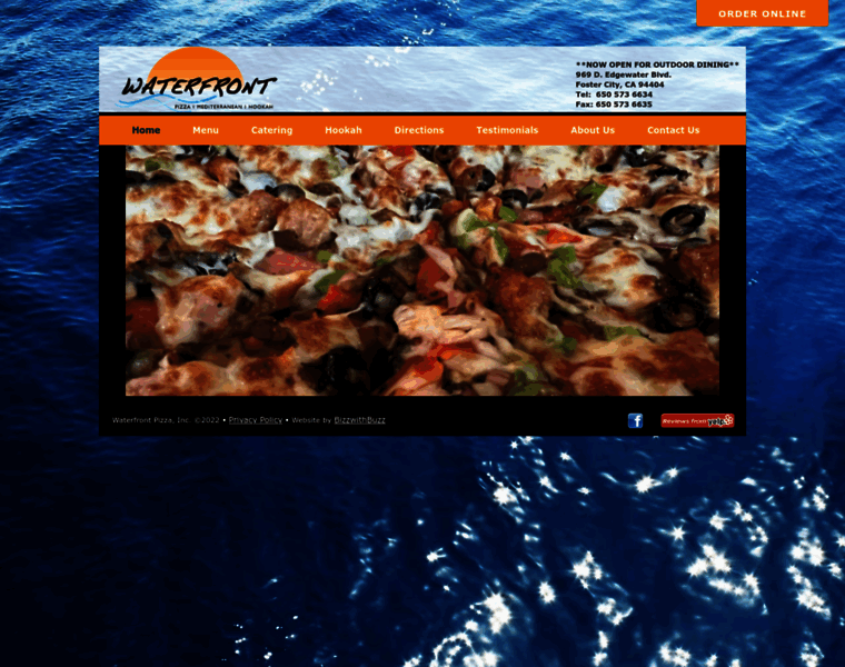 Waterfrontpizza.com thumbnail