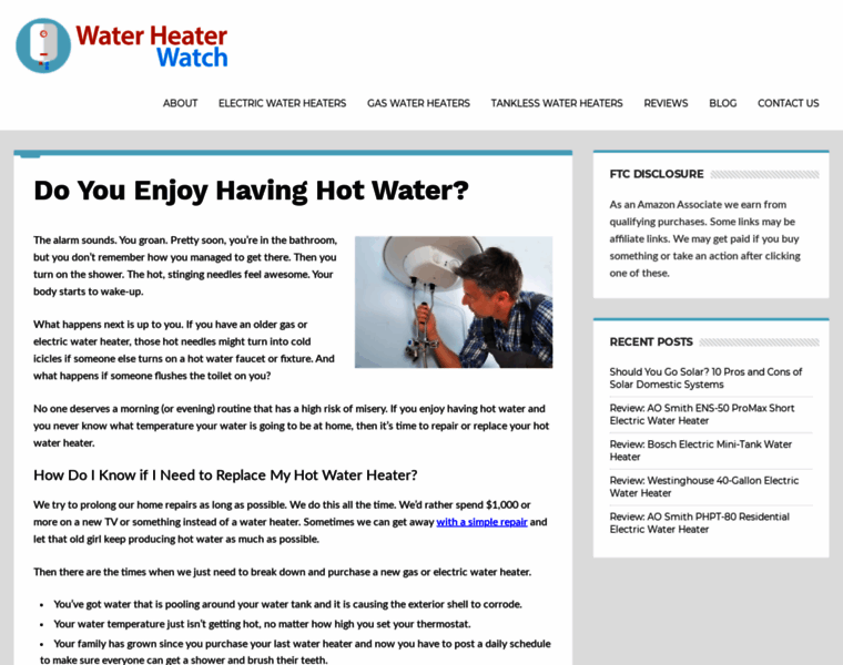 Waterheaterwatch.com thumbnail