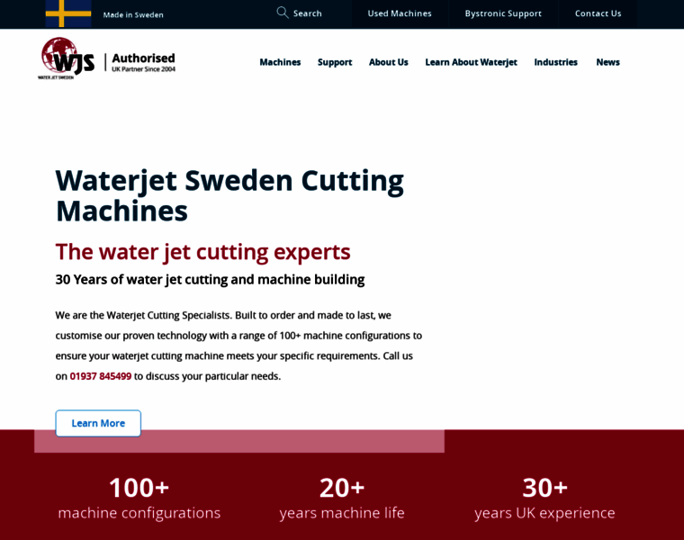 Waterjetsweden.co.uk thumbnail