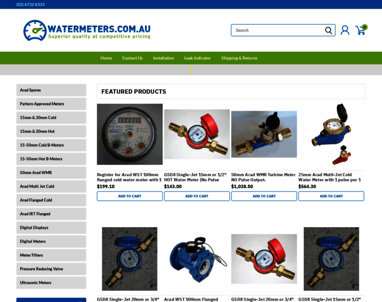 Watermeters.com.au thumbnail