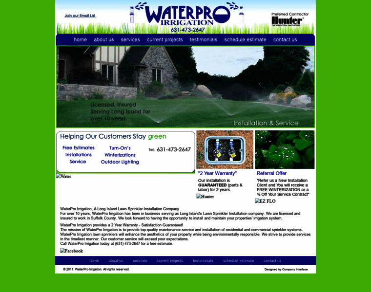 Waterproirrigation.com thumbnail