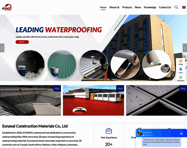 Waterproofing-china.com thumbnail