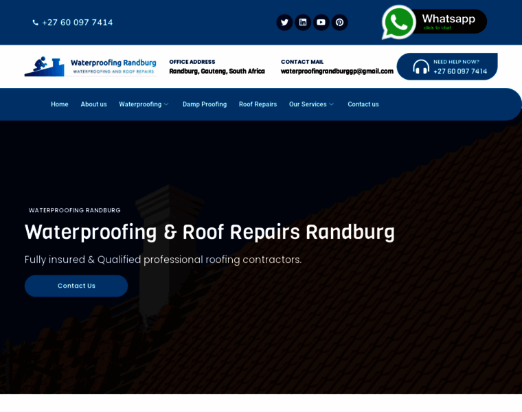 Waterproofingrandburg-gauteng.co.za thumbnail