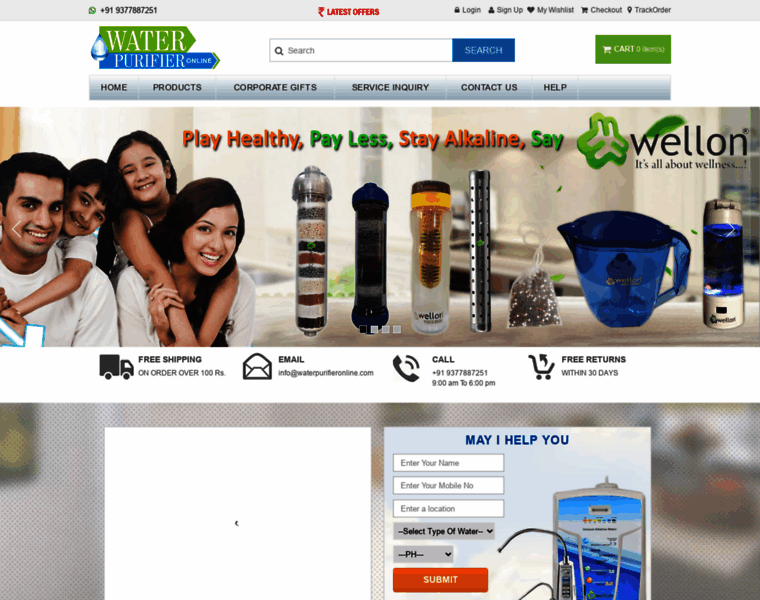 Waterpurifieronline.com thumbnail