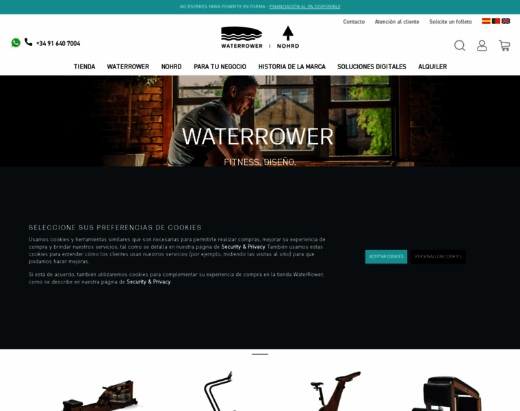 Waterrower.es thumbnail