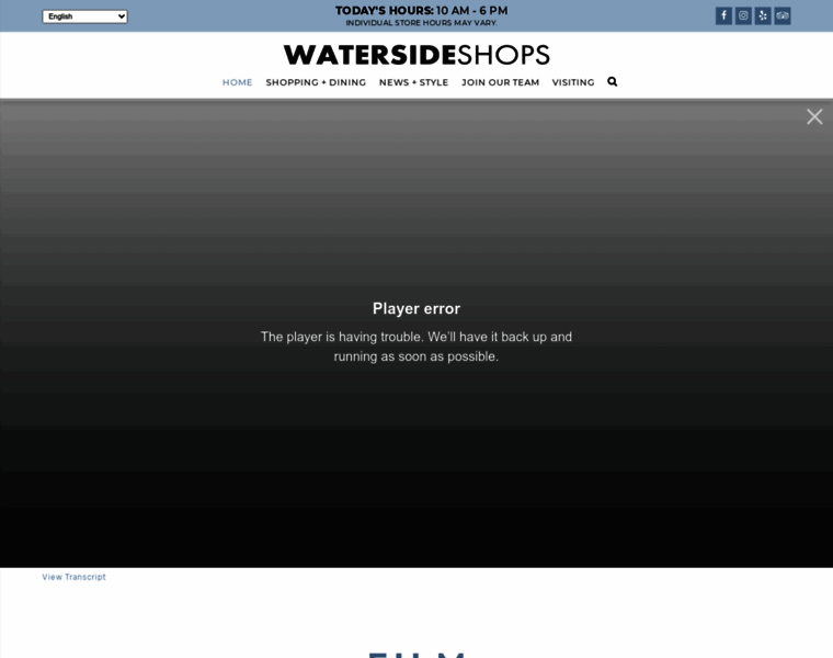 Watersideshops.com thumbnail