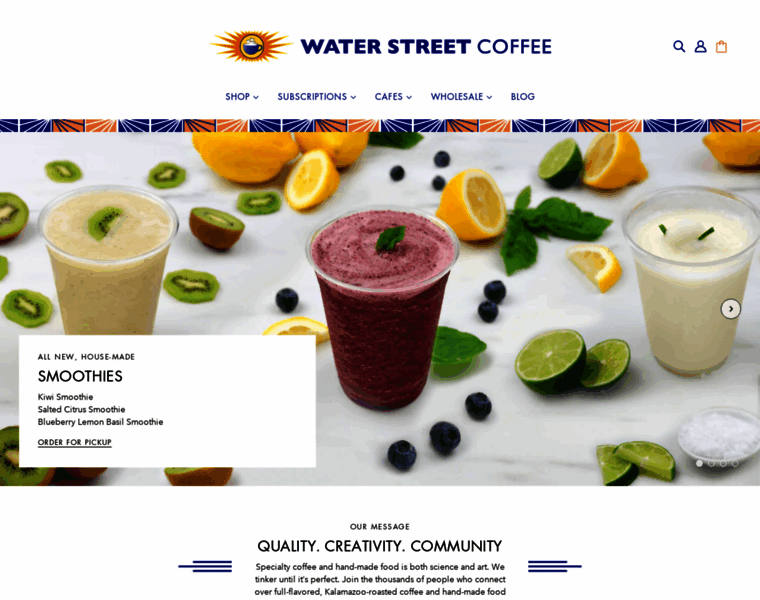 Waterstreetcoffee.com thumbnail