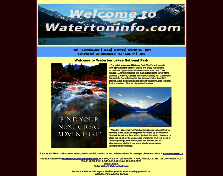 Watertoninfo.com thumbnail